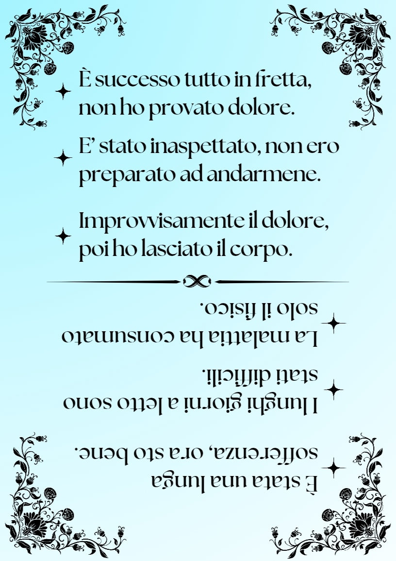 ORACOLO "LETTERE DAL CIELO" carte medianiche. Prevendita. Sedizioni dal 20 Ottobre