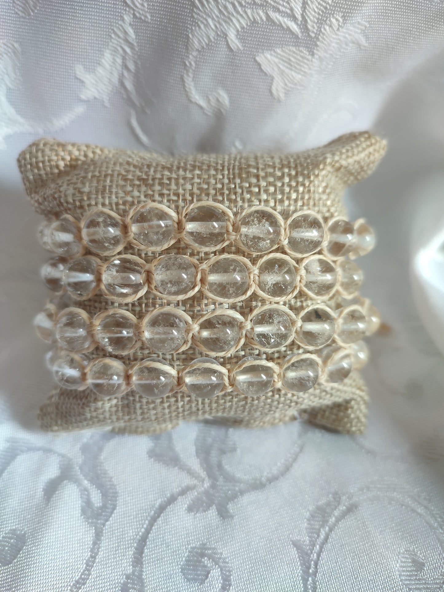 Bracciale tibetano Quarzo Ialino