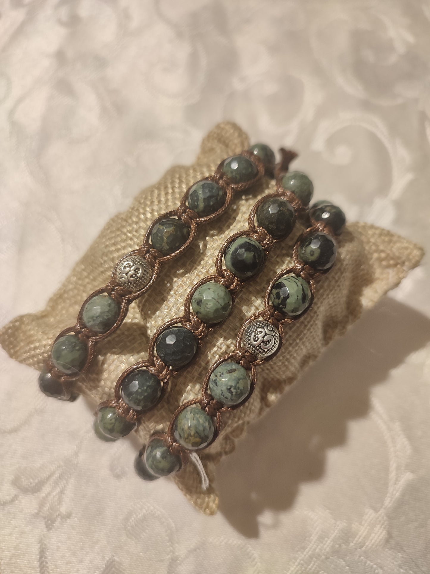 BRACCIALE TIBETANO DIASPRO CAMBABA