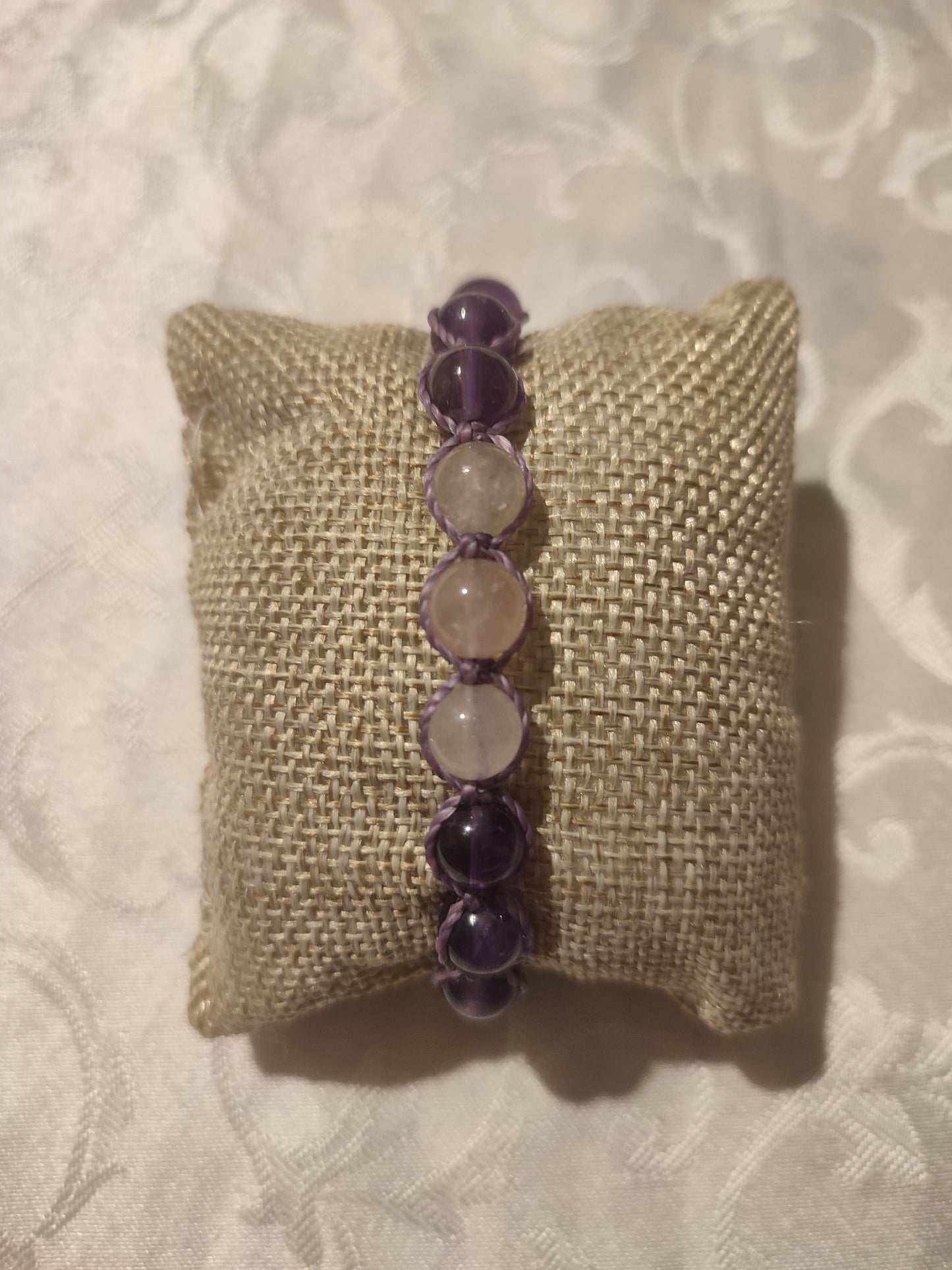 Bracciale tibetano Ametista