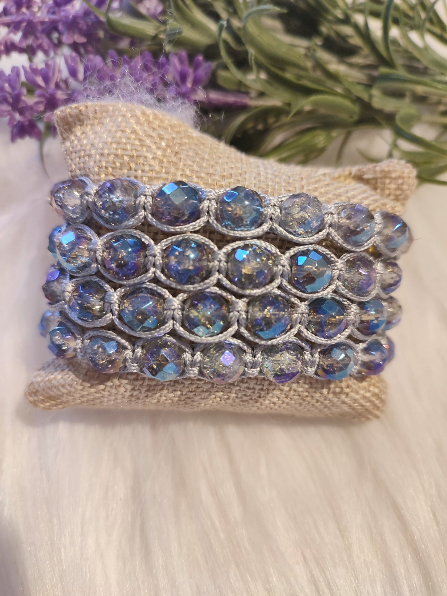 QUARZO ANGEL AURA AZZURRO