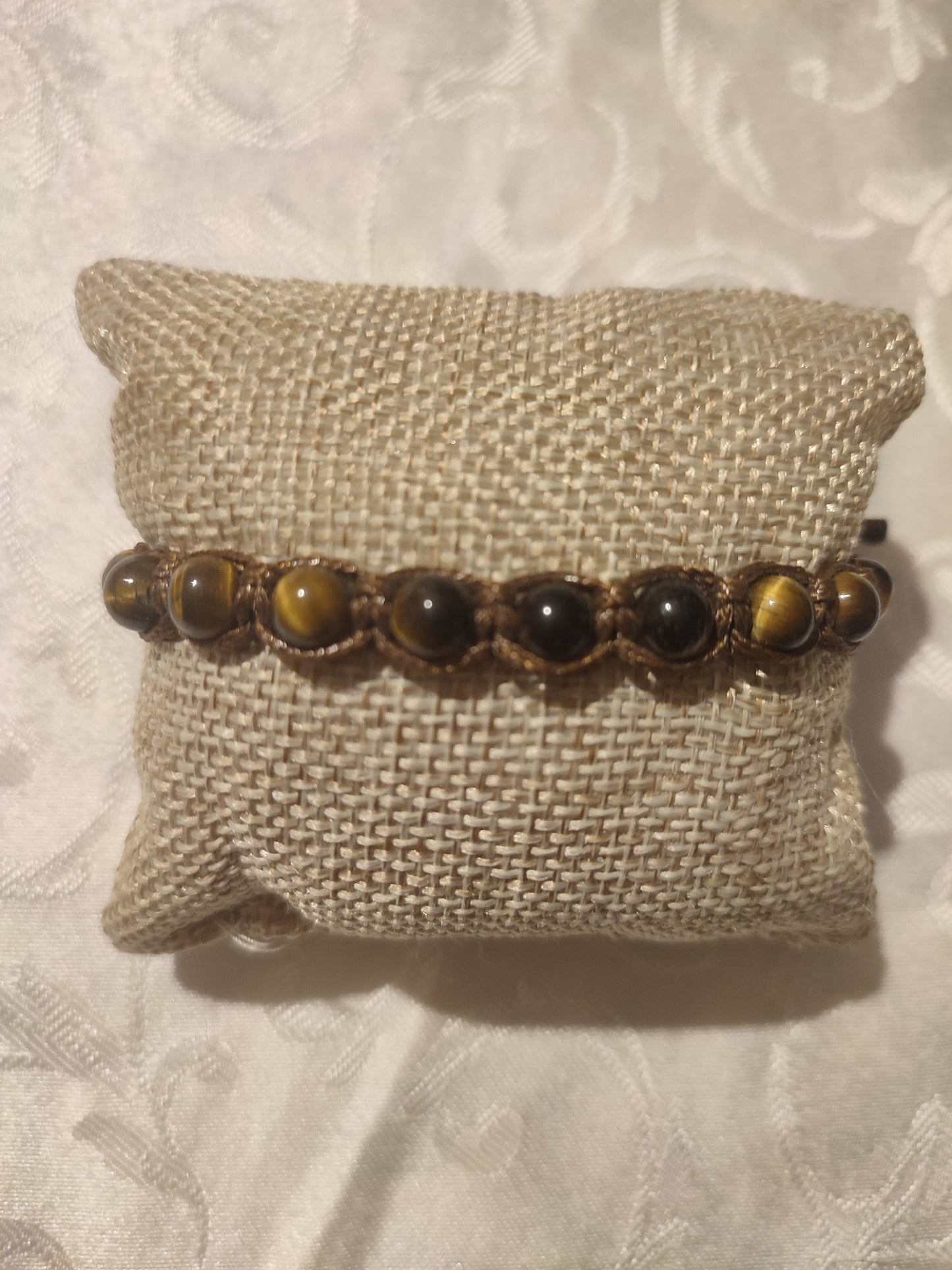 Bracciale tibetano occhio di tigre